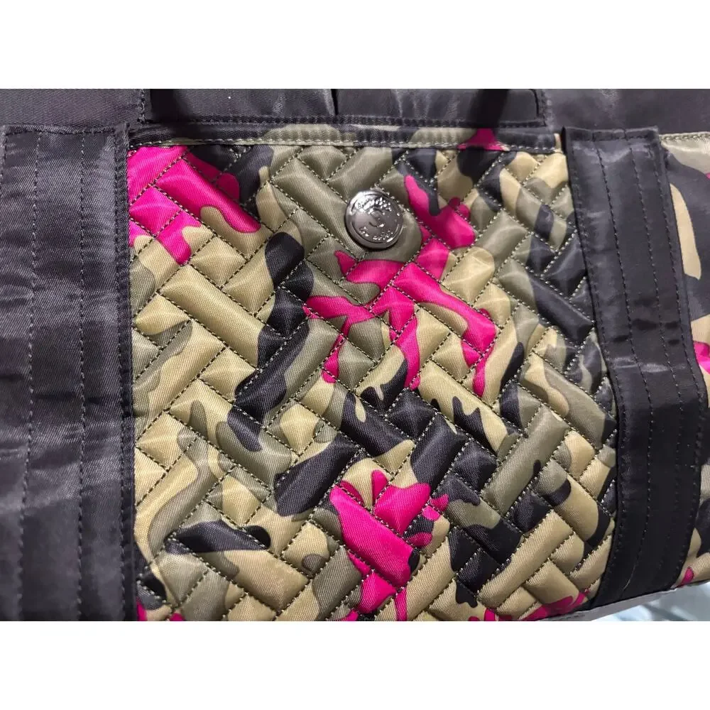 Lug Romper 2 Tote Camo Orchid Pink Green Black Convertible Crossbody Travel Bag